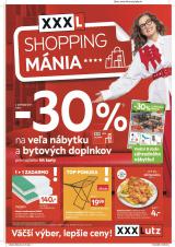 1. strana letáka XXXLutz 6. 4. - 19. 4. 2026 Zľava 30 % takmer na všetko