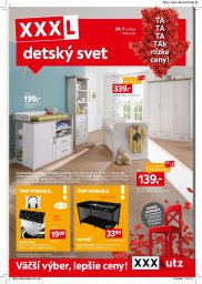 1. strana letáka XXXLutz 18. 5. - 14. 6. 2026 XXXL Detský svet