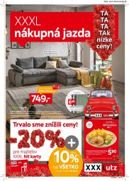 XXXLutz leták  s platnosťou 6. 7. - 19. 7. 2026 XXXL nákupná jazda