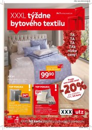 XXXLutz leták  s platnosťou 13. 7. - 9. 8. 2026 Týždne bytového bývania